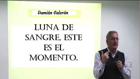 Damián Galerón: Luna de Sangre; este es el momento.