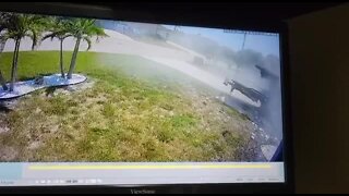 Tow truck security footage