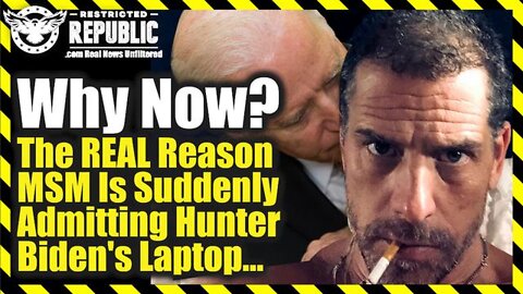 BREAKING NEWS 04/02/22 - WHY NOW? ~.. HUNTER BIDEN’S LAPTOP FROM HELL!