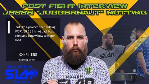 Post Power Slap 2 post fight Interview with Jesse Busta Nutting | PowerSlapNetwork.com