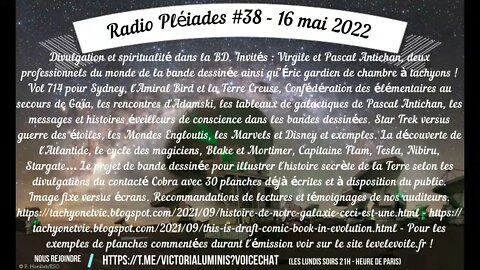 Radio Pléiades #38 - Divulgation et Spiritualité dans la BD