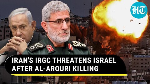 Iran's IRGC Threatens Israel, Vows To Join Hamas After Al-Arouri Killing; 'Nightmare For...'