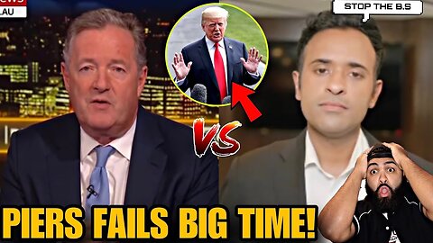 PIERS MORGAN TRIES TO BAIT VIVEK RAMASWAMY INTO BASHING DONALD TRUMP THEN THIS HAPPENED!!