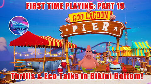 🎡🥤 Clearing the Amusement Park and Plastic Lining: Conversations and Cleanup in Bikini Bottom! 🌊🎮