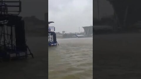 michaung cyclone clip 2 airport area #shortsfeed #youtubeshorts #youtube #rainfall #chennai #airport