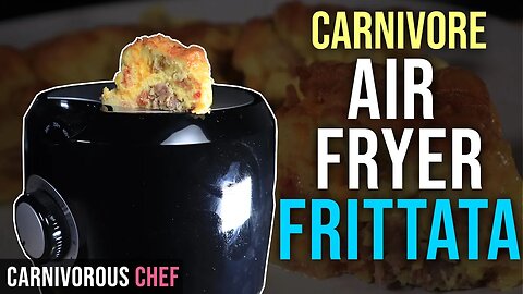 Meaty Frittata in the AIR FRYER | Carnivore Diet Recipe