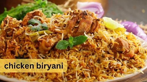 simple chicken biryani recipe | easy & quick recipe | asmr
