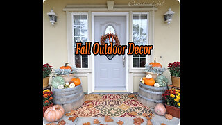 Outdoor Decoration Ideas to Welcome Fall.