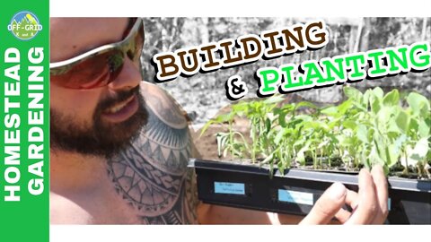 Our Garden Tour - Starting Our Spring Garden // Homesteading Vlog