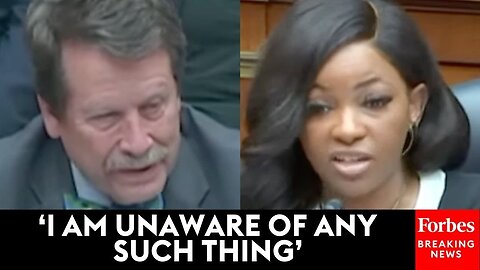 Jasmine Crockett Asks Califf If Anyone Has Been Cured Of COVID By Injecting Bleach Into Their Body