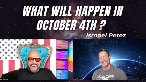 Ismael Perez: October 4th IS A NOTHING BURGER, KEEP YOUR CELL PHONES ON!!