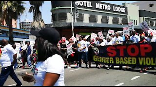 SOUTH AFRICA - Durban - IFP's Gender Based Violence march (Videos) (Na8)