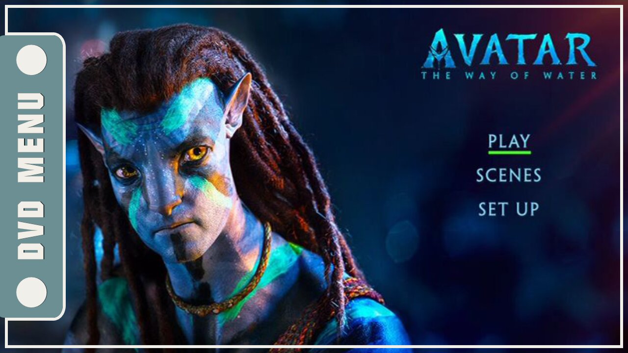 Avatar The Way of Water 2022 DVD Menus