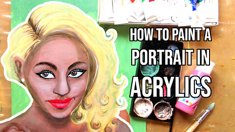 How to Paint a Face with Acrylics