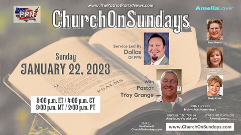 Church On Sundays, with Dallas | January 22, 2023