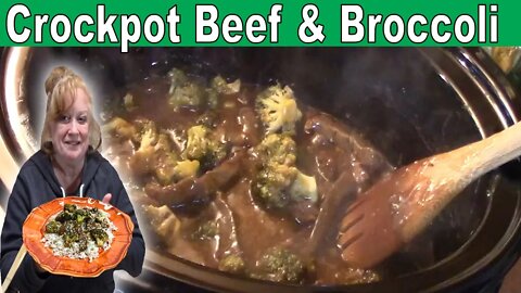 CROCKPOT BEEF & BROCCOLI | EASY CROCKPOT MEALS