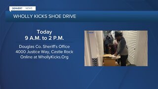 Wholly Kicks taking donations today in Castle Rock