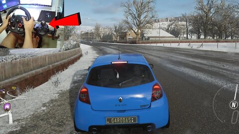 RENAULT CLIO RS Forza Horizon 4 Logitech g29 gameplay