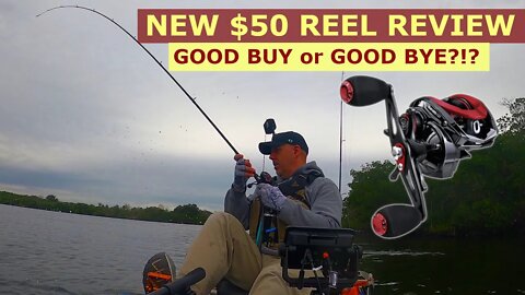 NEW RUNCL HEROISM Bait Caster Reel Review On And Off The Water | $50 Reel