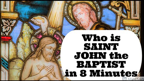 Saint John the Baptist Biography 🙏 Who is St John the Baptist 🙏from the Bible 🙏 a Cousin of Jesus