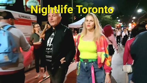 Summer Nightlife 🇨🇦 Toronto Canada