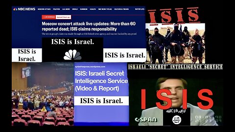 Moscow Massacre NBC News Claim Israel Secret Intelligence Service ISIS Responsible For Moscow Attack