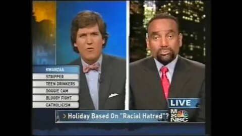 Jesse Lee Peterson and Tucker Carlson EXPOSE Kwanzaa