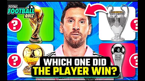GUESS WHICH ONE AWARD DID THE PLAYERS WIN | TFQ QUIZ FOOTBALL 2024⚽