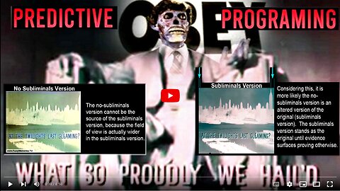 1960s Government Subliminal National Anthem Video — It's THEY LIVE! (Predictive Programming)
