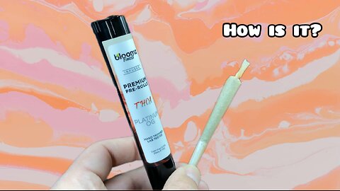 Bloomz 1G THCA “Platinum OG” Pre Roll Review