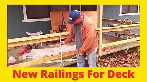 Repairing a Mobile Home Deck