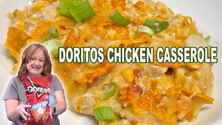 DORITOS CHICKEN CASSEROLE, A delicious dinner idea