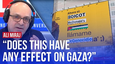 Why are people boycotting McDonalds 'in support of Palestine'? | LBC debate