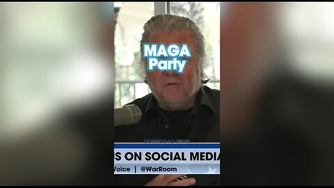 Steve Bannon: We Are Watching The Rise of The MAGA Party - 4/19/24