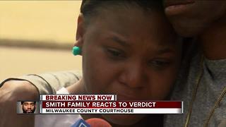 Sylville Smith's family reacts to the not guilty verdict