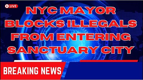 REDNECK NEWS NETWERK - SANCTUARY CITY MAYOR ERIC ADAMS BLOCKS BUSES OF MIGRANTS FROM ENTERING NYC