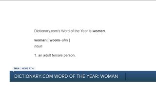 Dictionary.com word of the year: Woman