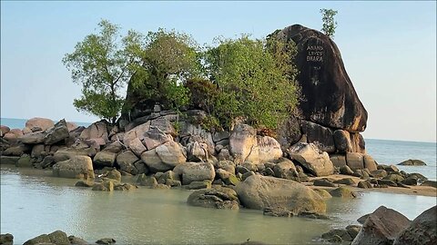 Teluk Bahang Beach ViewPoint in Penang island Malaysia
