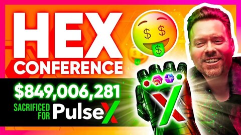 🚨HEX CONFERENCE! WORLD'S LARGEST AIRDROP! 10,000X RETURNS! PULSEX.COM $849M SACRIFICED! ETHEREUM BTC