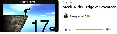 Stevie Nicks - Edge of Seventeen (ScottyMar10 mirror)