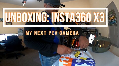 Unboxing: My Next PEV Camera Insta360 X3