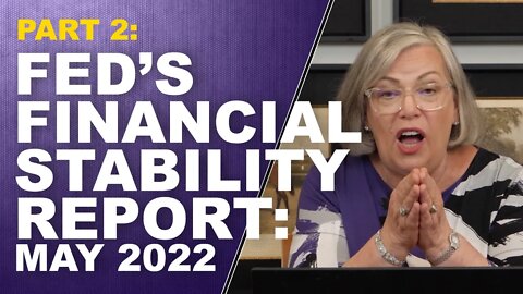 US & Global Economic Risk On The Rise [PT. 2] Fed's Financial Stability Report May 2022