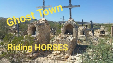 Ghost Town, Cemetery & Horses TX (part 2)