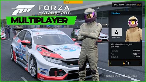 Forza Motorsport Multiplayer Primeiro Podium Sofrido