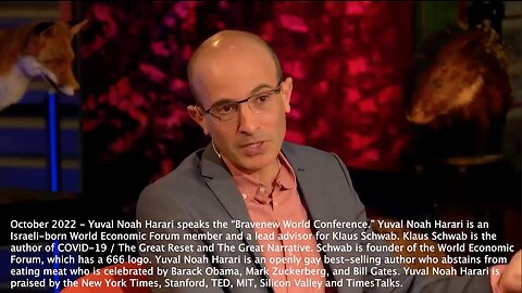 Yuval Noah Harari | Yuval Speaks At the Brave New World Conference | "We Are Developing the Ability to Genetically Engineer Human Babies."