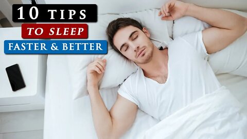 How to SLEEP FASTER and BETTER at night