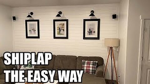 How to Install Shiplap | DIY Accent Wall