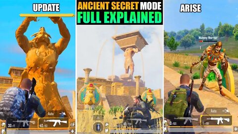 😱 Finally, Ancient Secret Temple 2 0 Mode is Coming in pubg mobile and BGMI New Mode Update