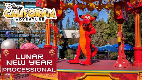Lunar New Year Processional 2024 Disney California Adventure