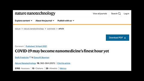 NWO Report: V.3 Update and Nanotech